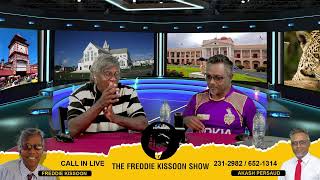 The Freddie Kissoon Show with Co-Host Akash Persaud. CALL IN LIVE - 592-231-2982 \/ 592-652-1314