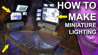 MINIATURE WIRING: How to light your Diorama, everything you need to start!