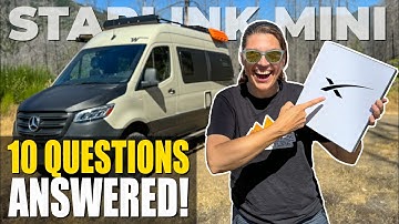 STARLINK MINI Explained: Essential Info for VAN LIFE and TRAVEL