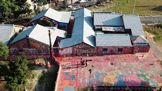 台中【彩虹村】空拍Rainbow Village from Above