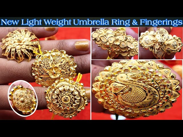 Umbrella ring | Bridal jewellery design, Bridal necklace designs, Bridal  gold jewellery designs