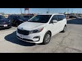 2021 KIA Sedona LX in Snow White Pearl with Gray