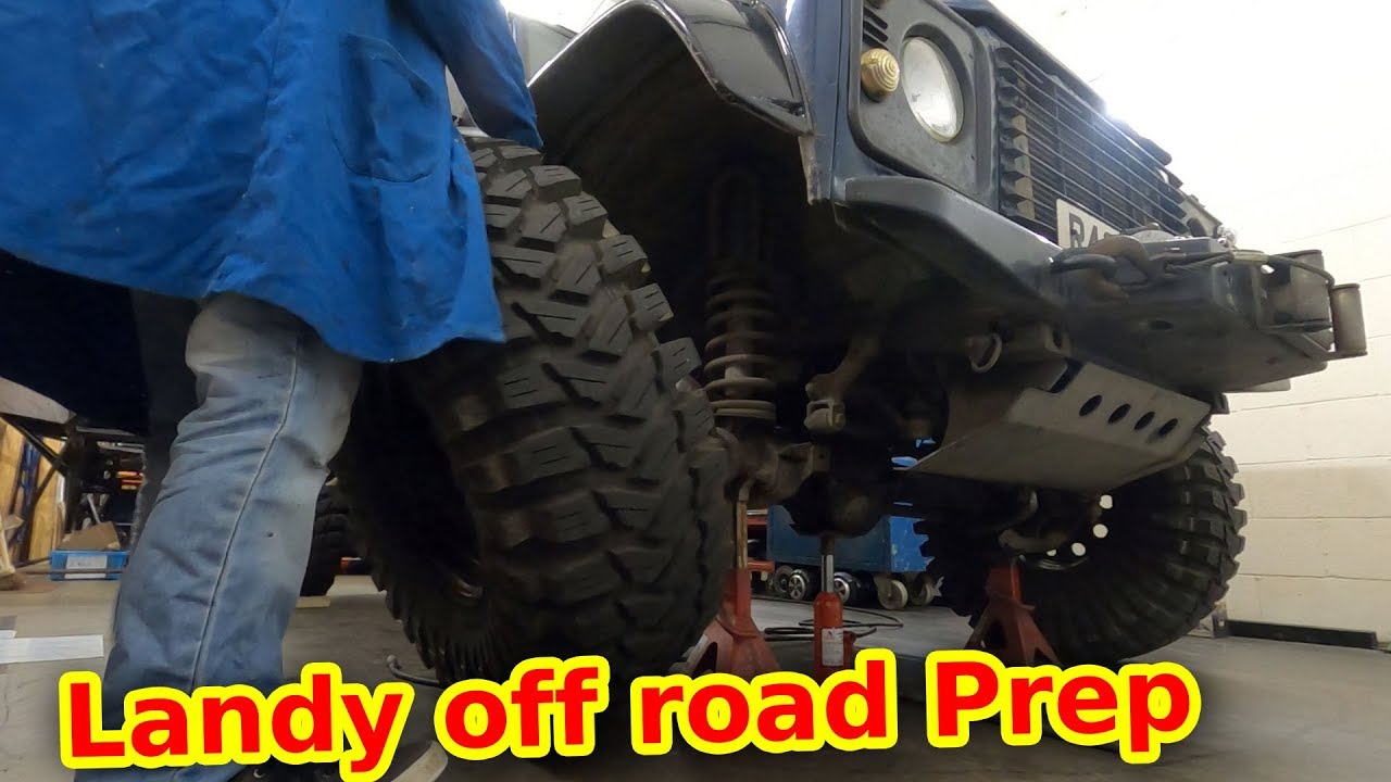 Getting the Land Rover Defender ready for Off Road