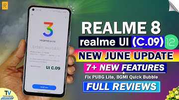 Realme 8 New Update C.09 June realme Ui 3.0 Full Review | 7+ New Features | Realme 8 New June Update
