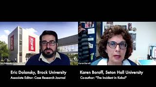 Excerpt from Case Spotlight Webinar: The Incident in Kabul (w/ Karen Boroff)