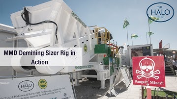 MMD Demining Sizer Rig in Action