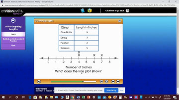 Math: Topic 16-4: Graphing Lengths