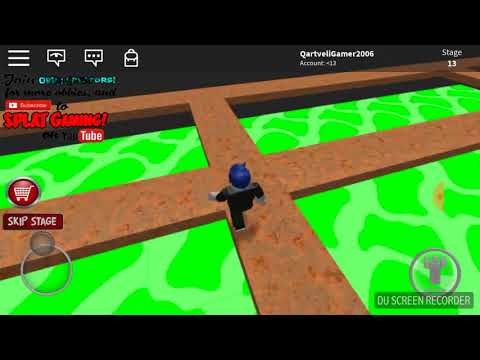 Roblox / ქართულად #5 / Escape The Office Obby