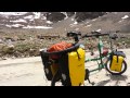 Cycling the highest road in the world on a tandem bicycle