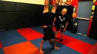 How To Perform A Handstand with Frank Medrano at Metroflex LBC