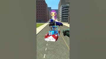 ALL SIZE THOMAS THE TANK ENGINE TRAIN CAR PLANE EVOLUTION vs RUMI KPOP DEMON HUNTERS BIG CITY Gmod