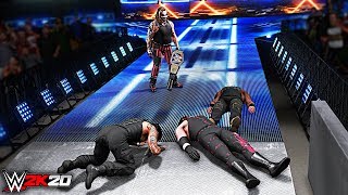 WWE 2K20 Custom Story - The Fiend Wyatt Destroys Everyone ft. Kane, Reigns