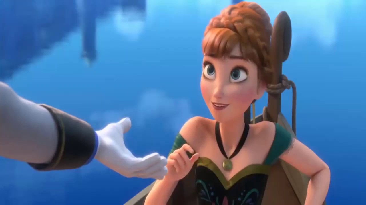 Disney's Frozen: Anna meets Prince Hans - YouTube