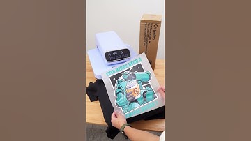 PRINTING SOLUTION FOR SOFT FABRICS - Model M 30 Otter DTF Printer System#shorts