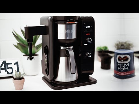 HOW TO MAKE Latte Cappuccino Ninja Hot Cold Coffee Maker CP301