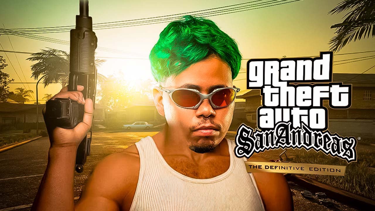 primeira LIVE do ano!!! | GTA: San Andreas Definitive Edition | PS5 - !discord !pix