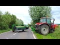 BLOCKING THE ROAD!! SILAGE HAS STARTED...