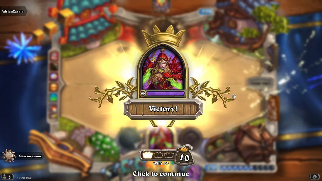 HearthStone:  My favorite deck, Tess Graymane