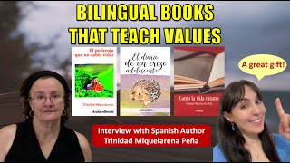 Inspiring Bilingual Stories for Kids and Teens 📚 | Meet Spanish Author Trinidad Miquelarena Peña