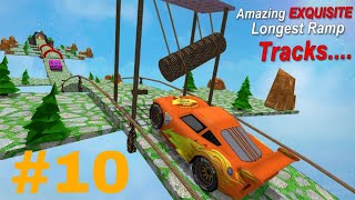 Night Mode Hill Climb Racing Part#10 Legend Superhero McQuqeen Game Lightning Car | AndroidGameplay screenshot 5