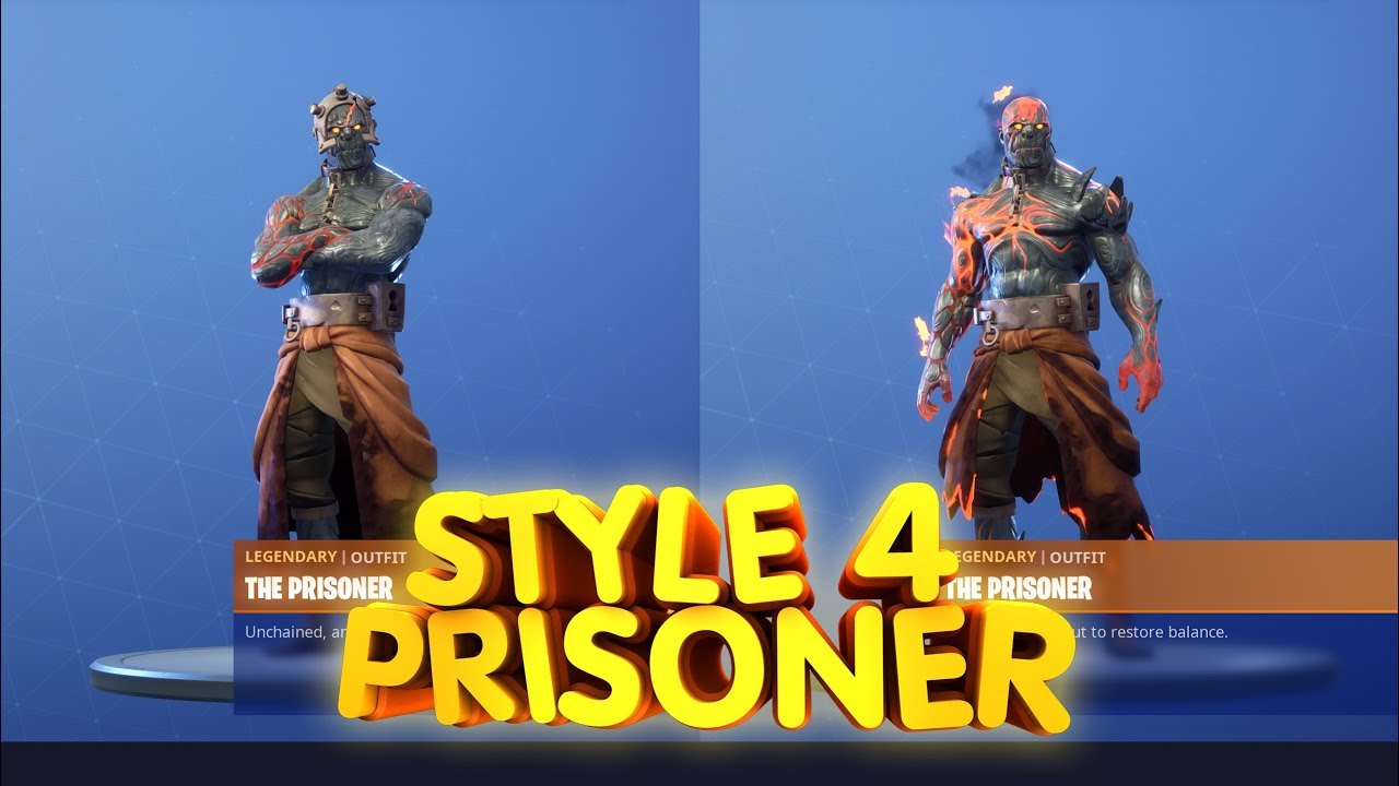 FORTNITE| WHERE IS PRISONER STAGE/STYLE 4(NOT CLICKBAIT)