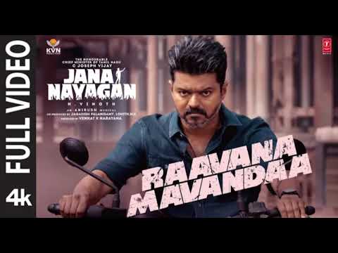 Hon'ble CM Vijay |Jana NayaganRaavana Mavandaa Full Video | H Vinoth| Anirudh |KVN
