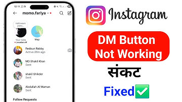 Instagram dm not opening problem | instagram dm button not working | instagram chat not working