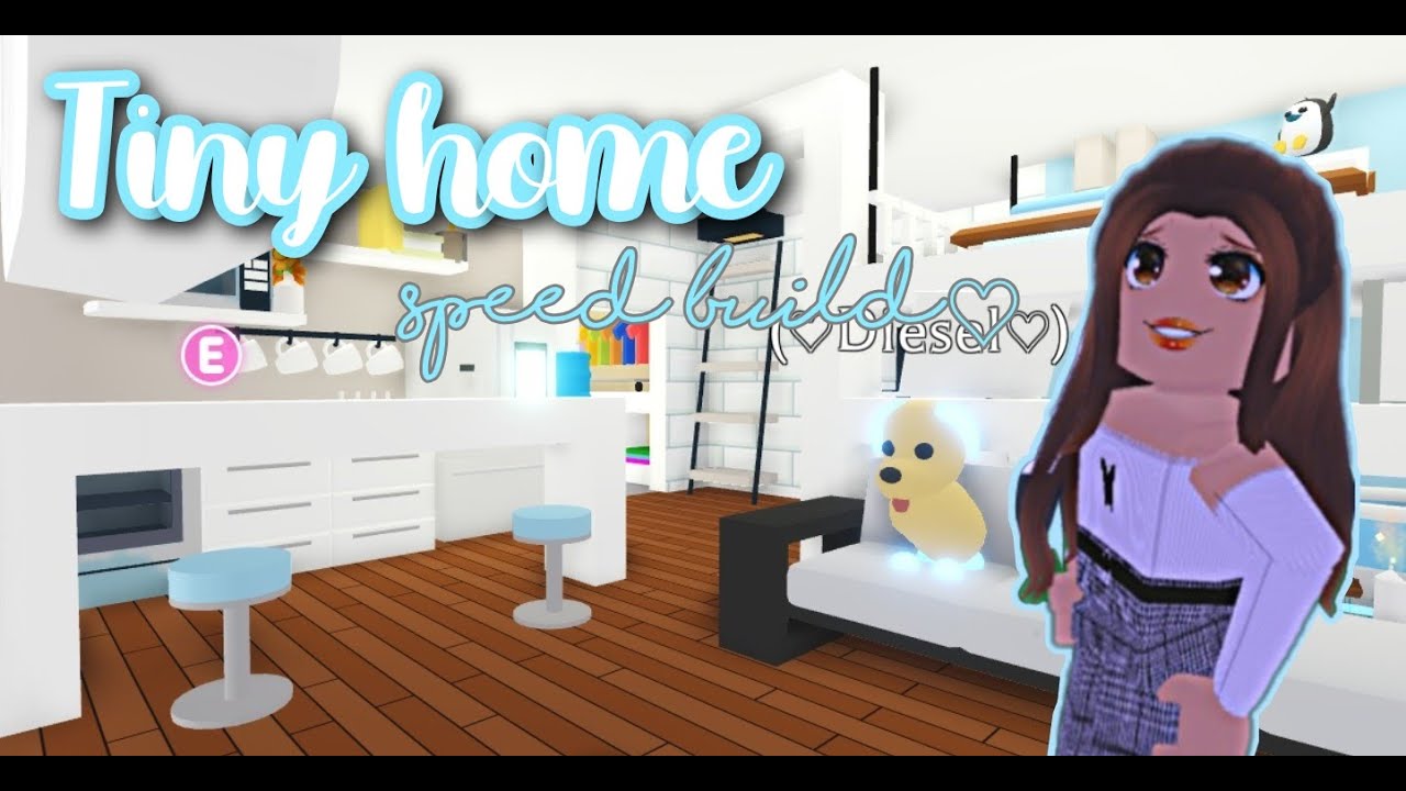 How I've decorated my Tiny Home in Adopt Me - YouTube