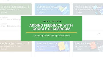 Adding comments to images in Google Classroom