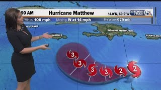 Hurricane Matthew 5 a.m. forecast (9/30/16)