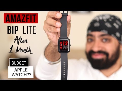 Amazfit Bip Lite - Review after 1 Month - Looks Like an Apple Watch