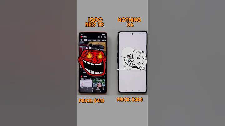 Glyphs vs Speed? 😲 Nothing Phone 3a vs iQOO Neo 10 Test