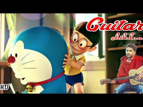Guitar Sikhda -Jassi Gill ||Panjabi Song || Nobita & Shizuka || New animated song 2018 ||