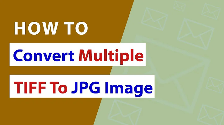 How to Convert Multiple TIFF to JPG without Photoshop Program ?