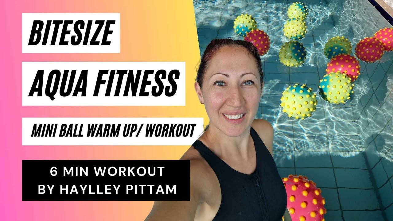 Aqua Fitness Ball Warm Up / Workout - Hand sized ball