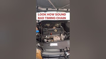 Vw Bad timing sound. #carrepair #garage #automobile #timing