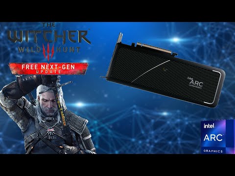 INTEL ARC A770 | 1080p | Witcher 3 NEXT GEN patch 4.01 Ray Tracing Performance