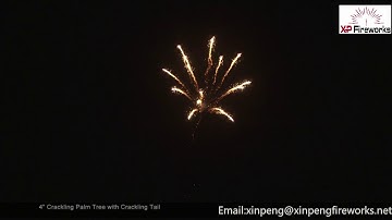 4 crackling palm tree with crackling tail