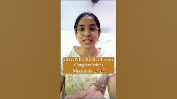 UGC NET Results 2023 #meet our #champion #shortsfeed #shorts #jrfadda