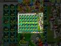 PvZ2 - Ultimate Power: Every plants LEVEL 1 vs Roman Caesar (Phase 3) #Shorts #pvz #pvz2