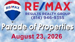 23 August 2026 RE/MAX Parade of Properties