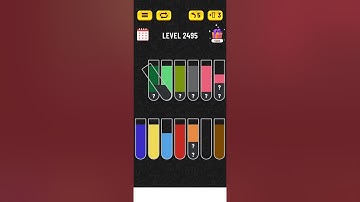 Water sort puzzle - Level 2495