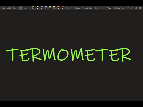 Fizik Tingkatan 4 Bab 4 KBSM: Termometer 1