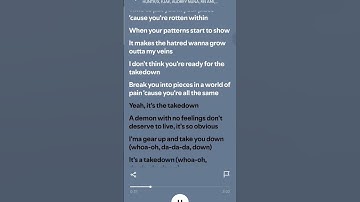 Thumbnail of Takedown✨️ | HUNTR/X, EJAE, AUDREY  NUNA, REI AMI, KPop Demon Hunters Cast | #lyrics #spotify #short