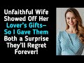 Unfaithful Wife Showed Off Her Lover S Gifts So I Gave Them Both A Surprise They Ll Cheating Unfaithful Wife Showed Off Her Lover S Gifts So I Gave Them Both A Surprise They Ll Cheating