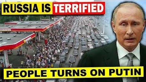 Queues Approaching Moscow—Russia Brink of Chaos as Gasoline Crisis Hits the Streets
