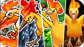 Evolution of Legendary Moltres Battles (1996 - 2018)