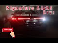 Saab 9-5 2010-2011 LED Trunkbar Repair Kit Installation!