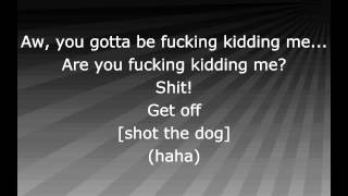 Eminem - Parking lot (skit) (lyrics)