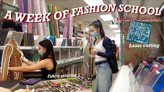 a fun week of fashion school & trying new things | NYC fashion student, Parsons art school vlog